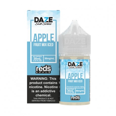 Fruit Mix ICED 30ml TF Nic Salt Vape Juice - Red's Apple