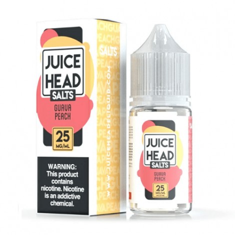 Guava Peach 30ml Nic Salt Vape Juice - Juice Head