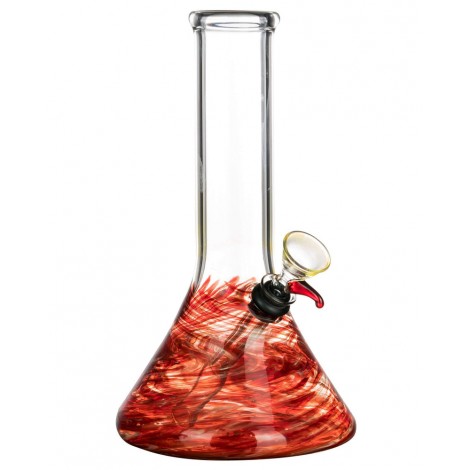 8" Raked Beaker Water Pipe