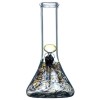 8" Raked Beaker Water Pipe