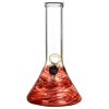 8" Raked Beaker Water Pipe