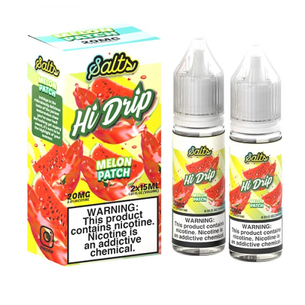 Melon Patch 2x 15ml Nic Salt Vape Juice - Hi Drip