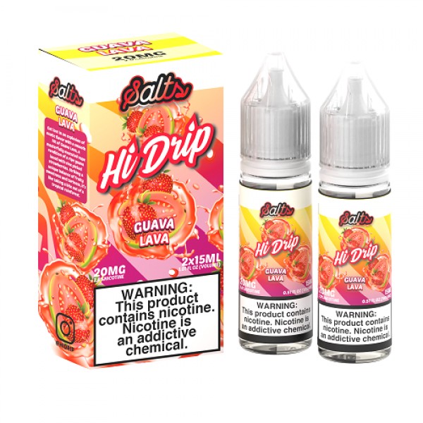 Guava Lava 2x 15ml Nic Salt Vape Juice - Hi Drip