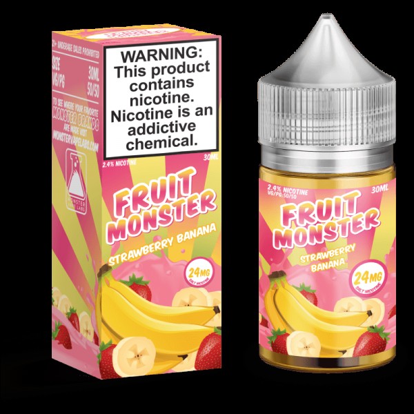 Frozen Fruit Monster Strawberry Banana 30ml ...