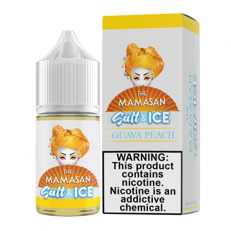 Guava Peach Ice 30ml Nic Salt Vape Juice - Mamasan