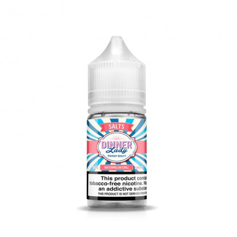 Watermelon Chill 30ml TF Nic Salt Vape Juice - Dinner Lady Salts