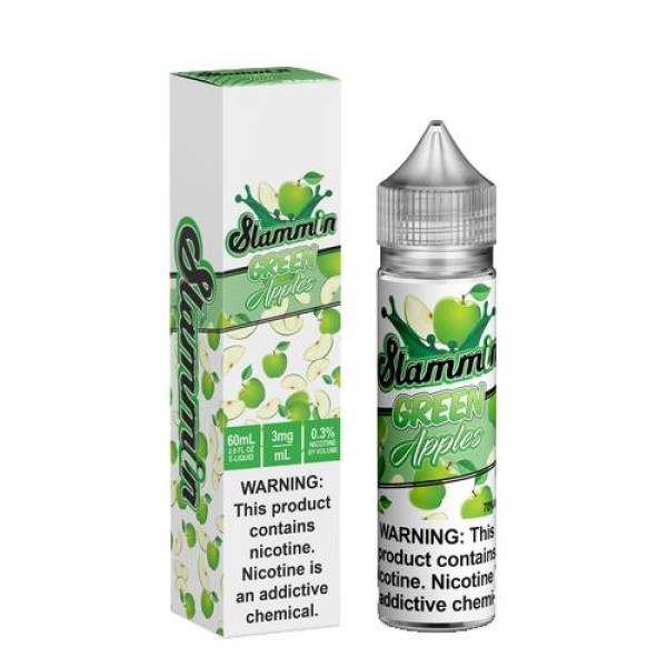 Slammin Green Apples 60ml Vape Juice