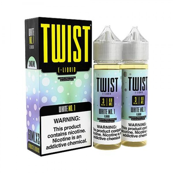 White No. 1 2x60ml Vape Juice - TWIST