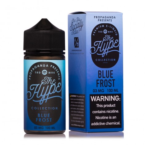 The Hype Blue Frost (Blue Slushy) 100ml Vape Juice