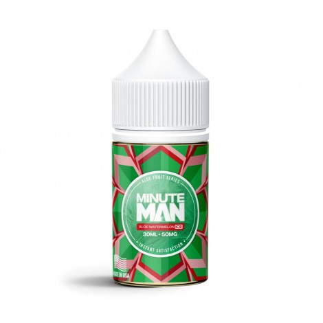 Minute Man Aloe Watermelon Ice 30ml Nic Salt Vape Juice