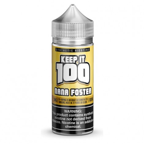 Nana Foster 100ml Vape Juice - Keep It 100