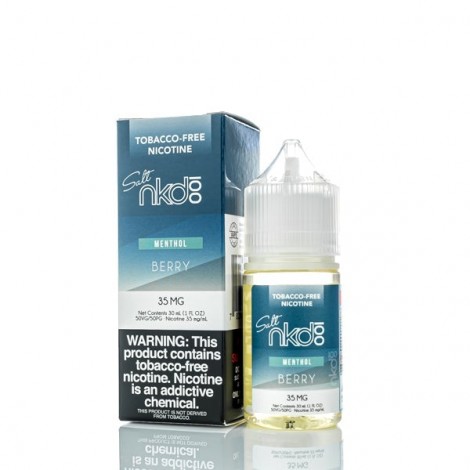 NKD 100 Salts Menthol Berry 30ml Vape Juice (TF)