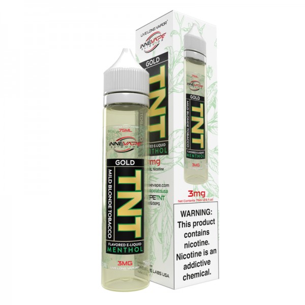 Innevape TNT Gold Menthol 75ml Vape Juice