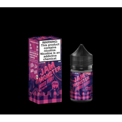 Jam Monster Salts Mixed Berry 30ml Nic Salt Vape Juice