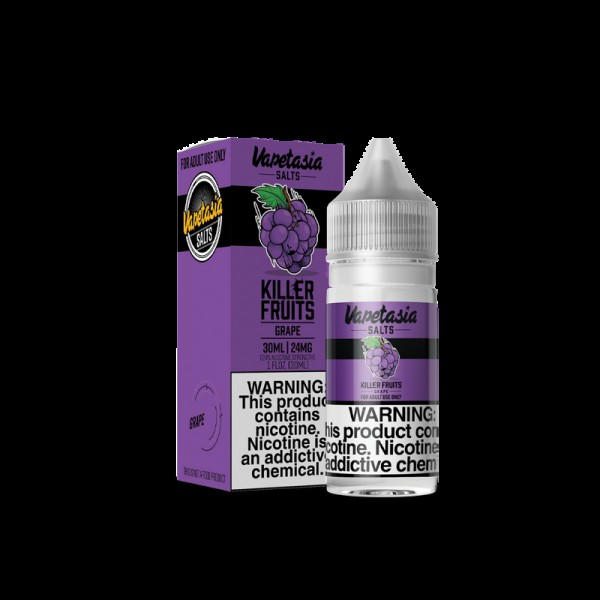 Vapetasia Killer Fruits Grape 30ml Nic Salt Vape Juice