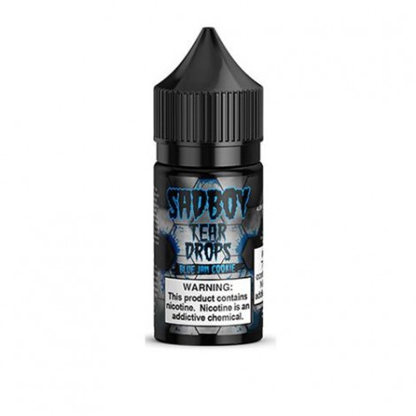 Sadboy Tear Drops Blue Jam Cookie 30ml Nic Salt Vape Juice