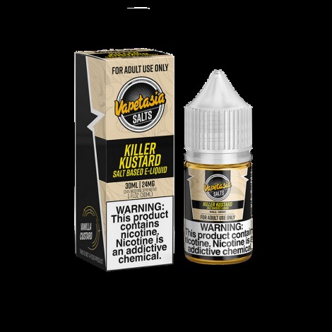 Vapetasia Salts Killer Kustard 30ml Nic Salt Vape Juice