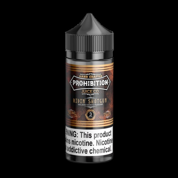 Prohibition Juice Co. Ridin' Shotgun 100ml Vape Juice