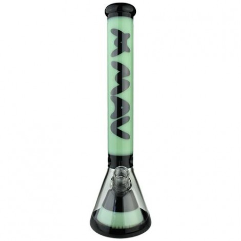 MAV Glass 18" "The Manhattan" Pyramid Beaker Bong