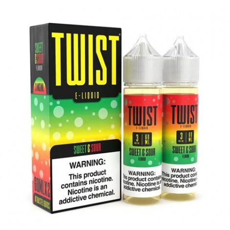 Sweet & Sour 2x60ml Vape Juice - TWIST