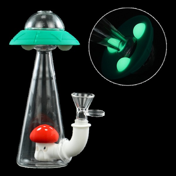 Glow-in-the-Dark UFO Bong Default Title