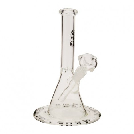 AMG 10" Wide Base Glass Beaker Bong