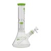 Diamond Glass 11" Beaker Bong w- Mansion Showerhead Default Title