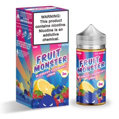 Fruit Monster Blueberry Raspberry Lemon 100ml Vape Juice