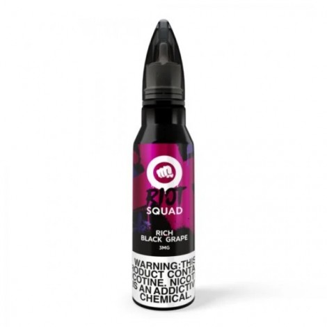 Riot Squad Rich Black Grape 60ml Vape Juice