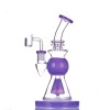 8.5" Slitted Showerhead Dab Rig w- Reclaim Catch