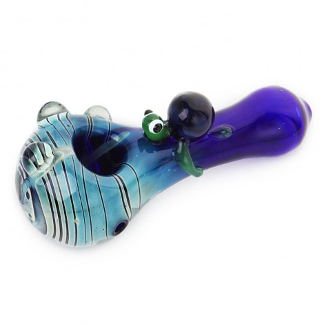 Sea Turtle Glass Hand Pipe Default Title