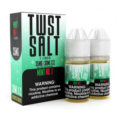 Mint No.1 2x 30ml (60ml) Nic Salt Vape Juice - Twist E-Liquids