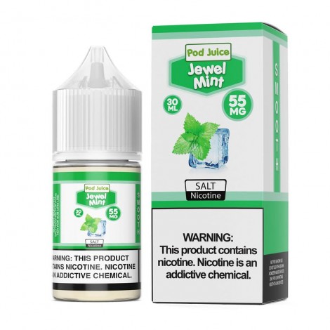 Pod Juice Jewel Mint 30ml Nic Salt Vape Juice