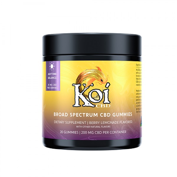 Koi Anytime Balance CBD Gummies