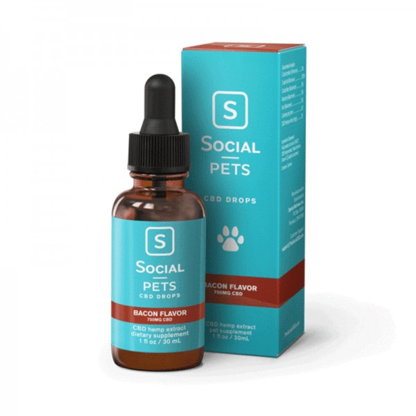 Social CBD Pet Drops 750mg