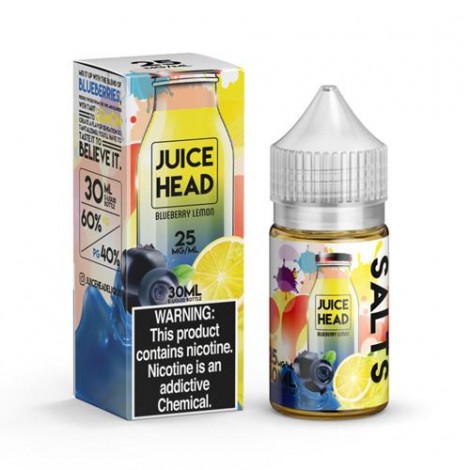 Juice Head Salts Blueberry Lemon 30ml Nic Salt Vape Juice