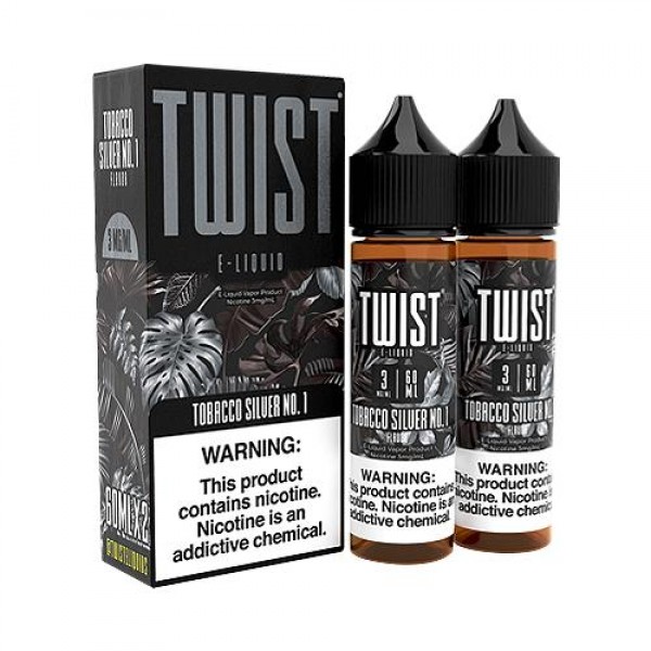 Tobacco Silver No. 1 2x60ml Vape Juice - TWIST