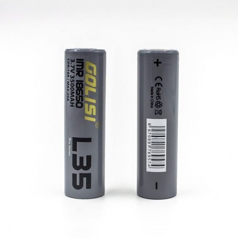 Golisi IMR L35 18650 10A-3500mAh Battery Default Title