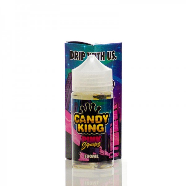 Candy King Vape Juices - Pink Squares (100mL)