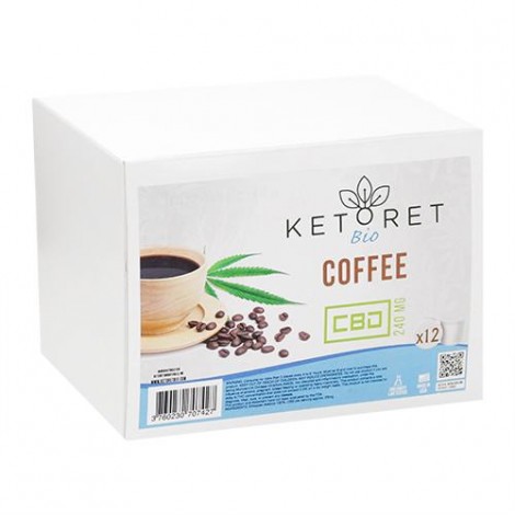 Ketoret Bio CBD Coffee K-Cups (12x Pack)