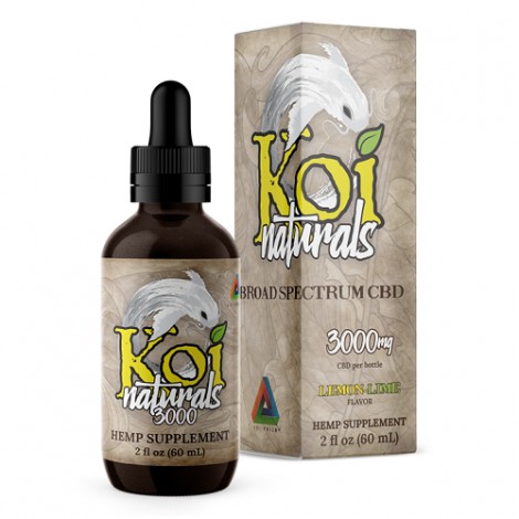 Koi Naturals Lemon-Lime 60ml CBD Tincture