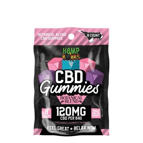 Hemp Bombs Botanical Blend CBD Gummies