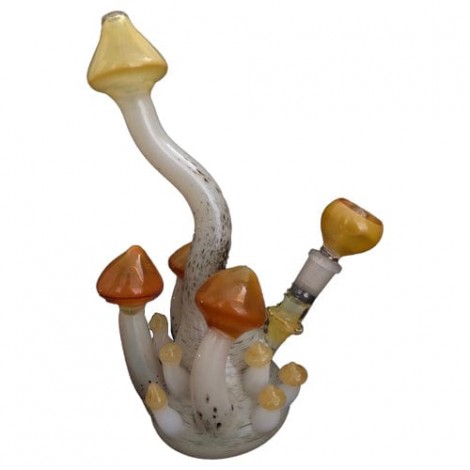 Heady Handmade Glass Shrooms Bong