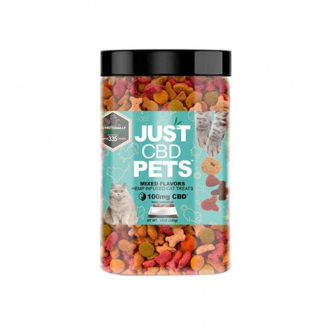 JustCBD Mixed Flavor CBD Cat Treats Default Title